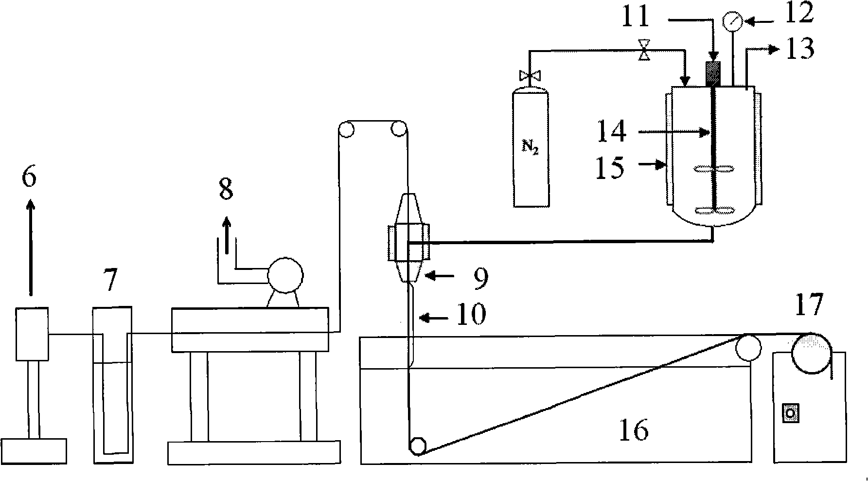 Preparation method of polyvinylidene fluoride hollow fiber composite microporous film with strong interface binding power