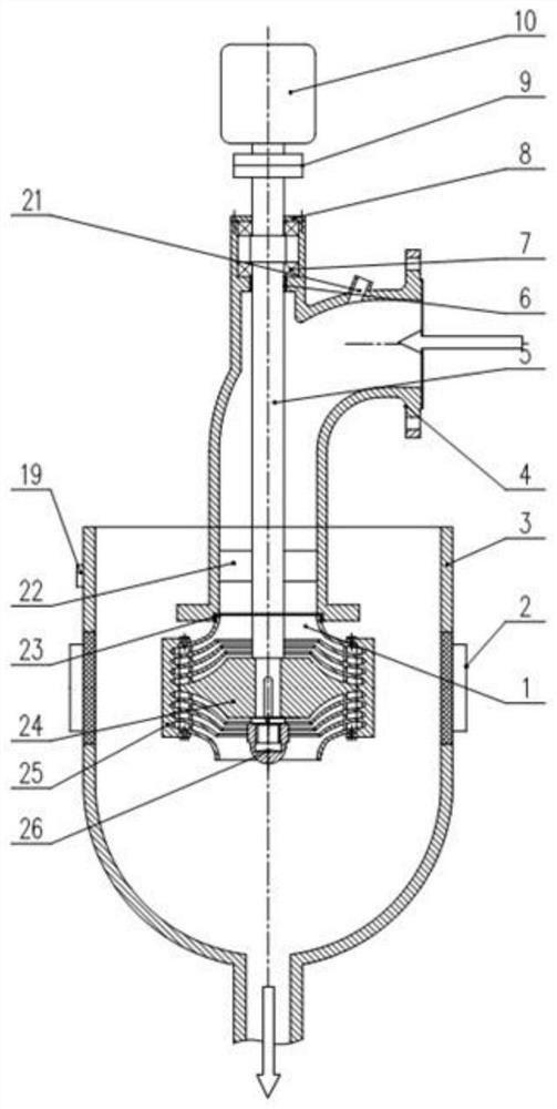 An Acoustic Fluid Coupling Cavitation Enhanced Water Treatment Device