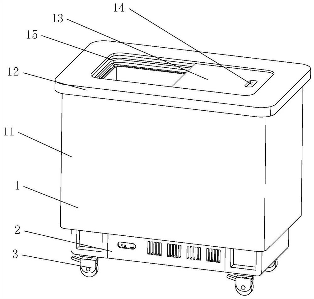 A self-cleaning refrigerator