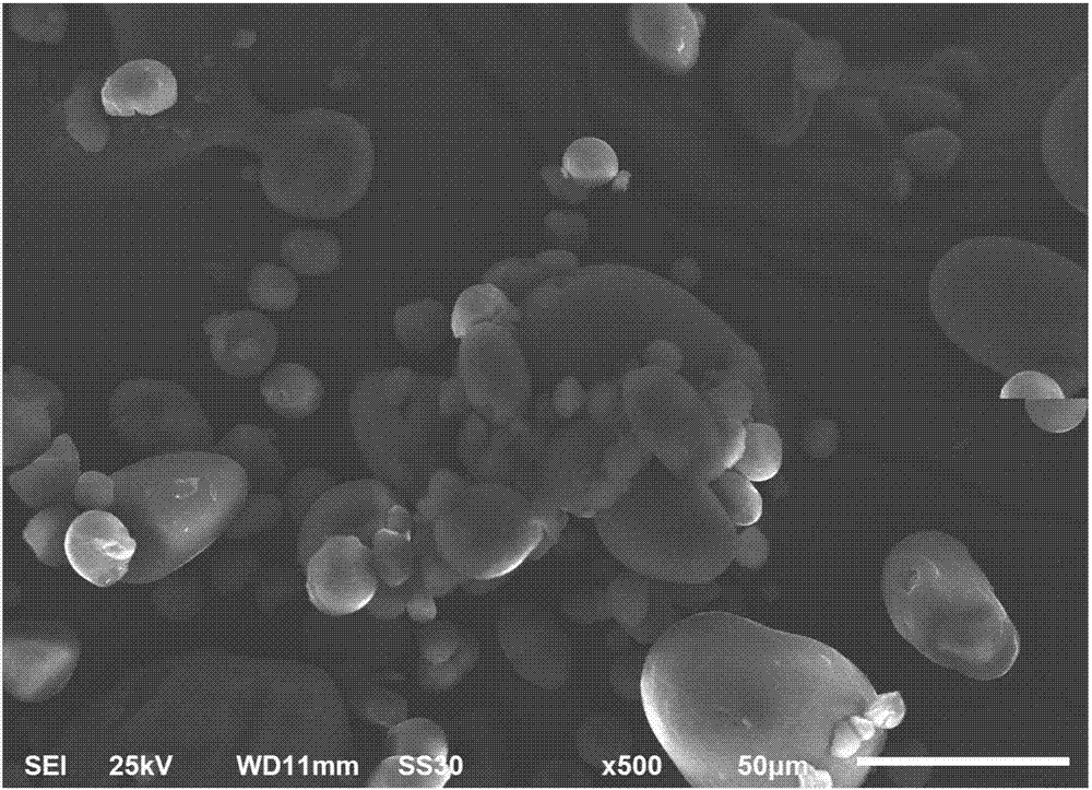 N-trimethyl chitosan microsphere, and preparation method and application thereof in reducing dielectric loss of mineral oil