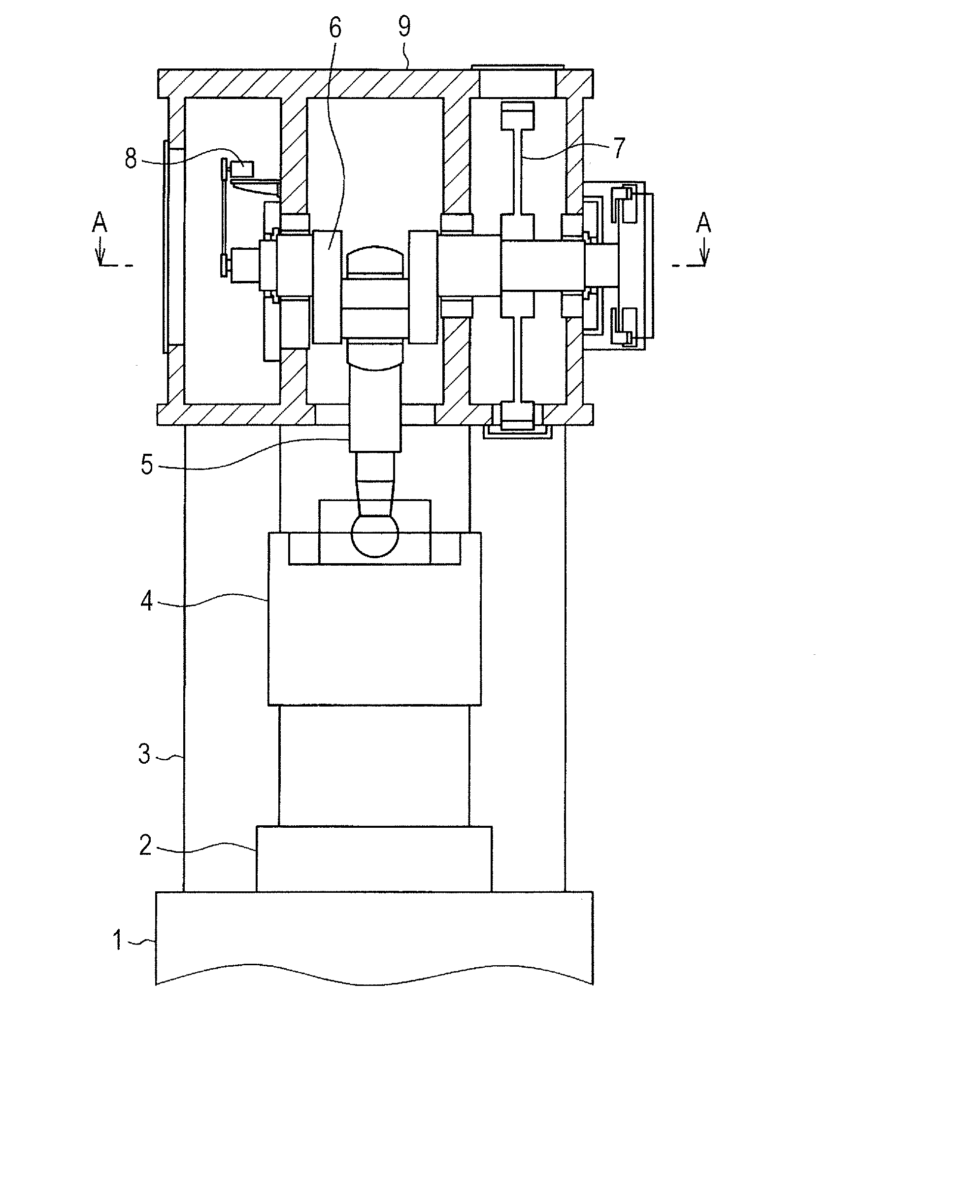 Servo press and servo press controlling method