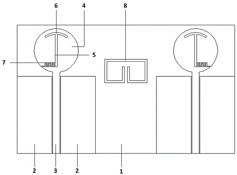 Metamaterial-based small dual-frequency MIMO antennas