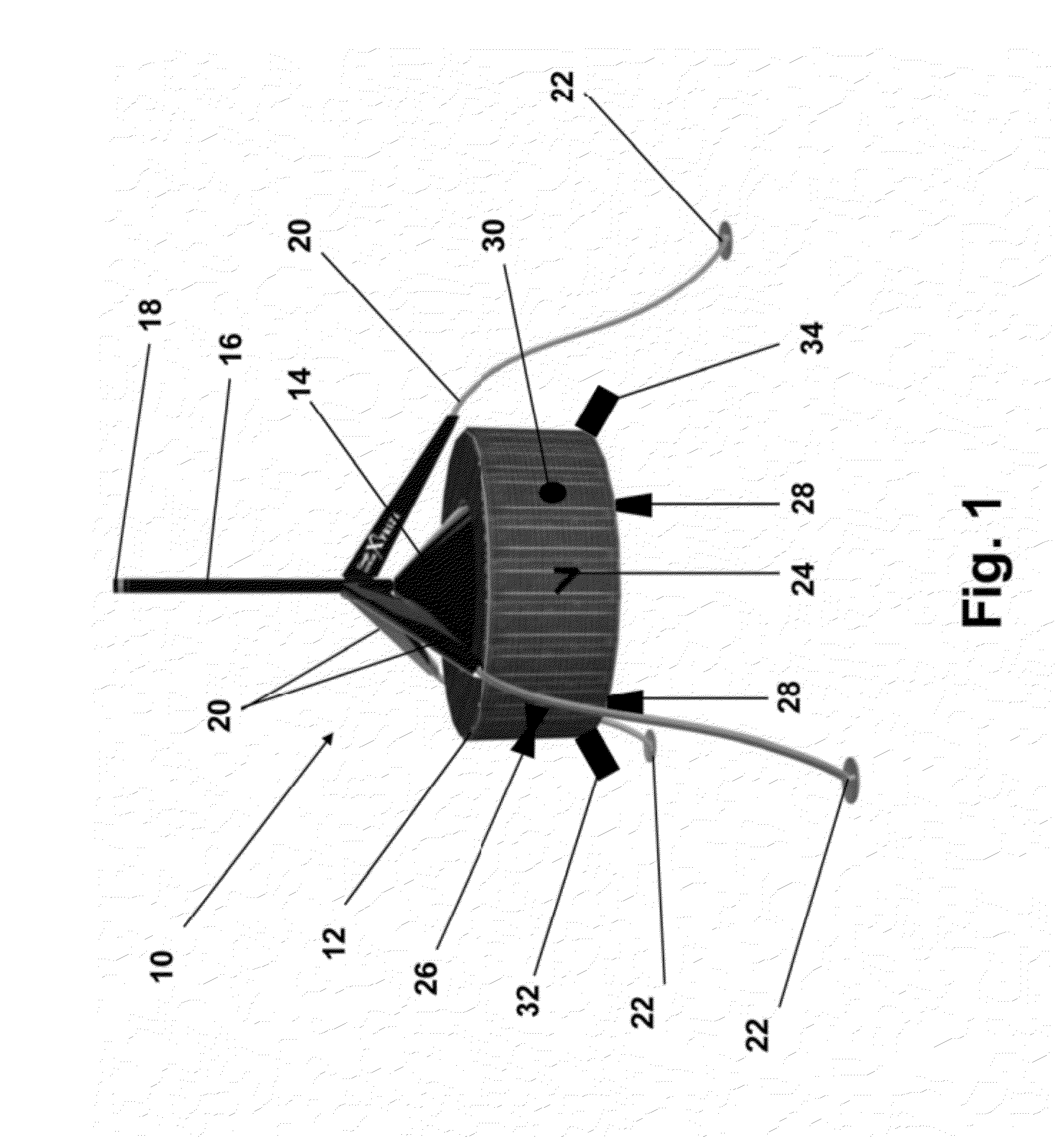 Spin-stabilized lander