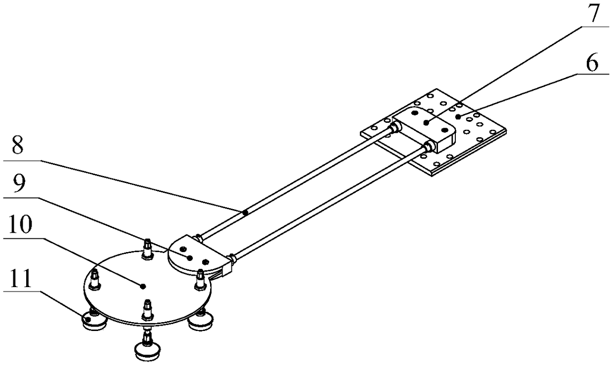 Cylindrical coordinate type automatic feeding and discharge mechanical hand