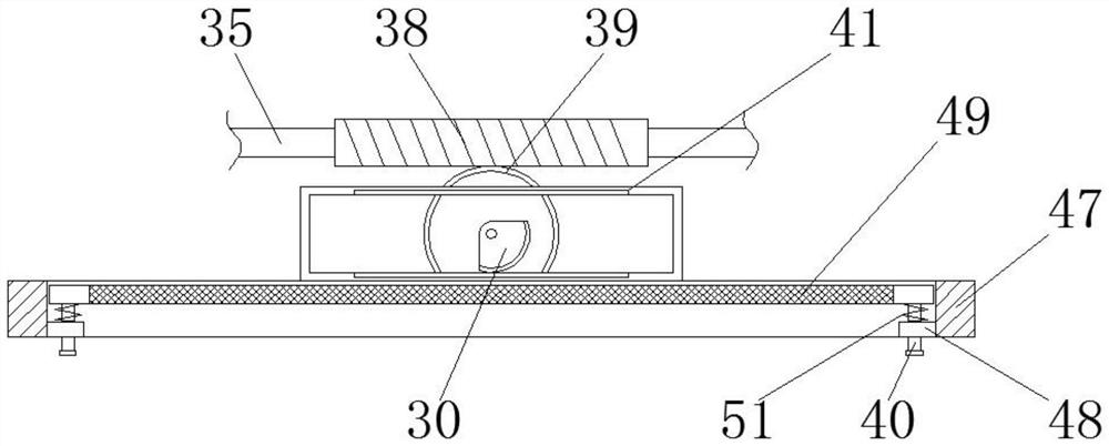 Combined chemical wastewater treatment device and treatment method