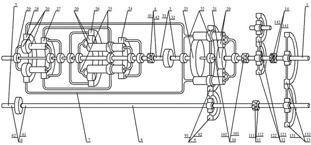 Compound type torque limited type aqueous medium fluid coupling and starter