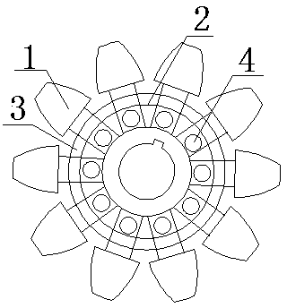 Novel combined type gear