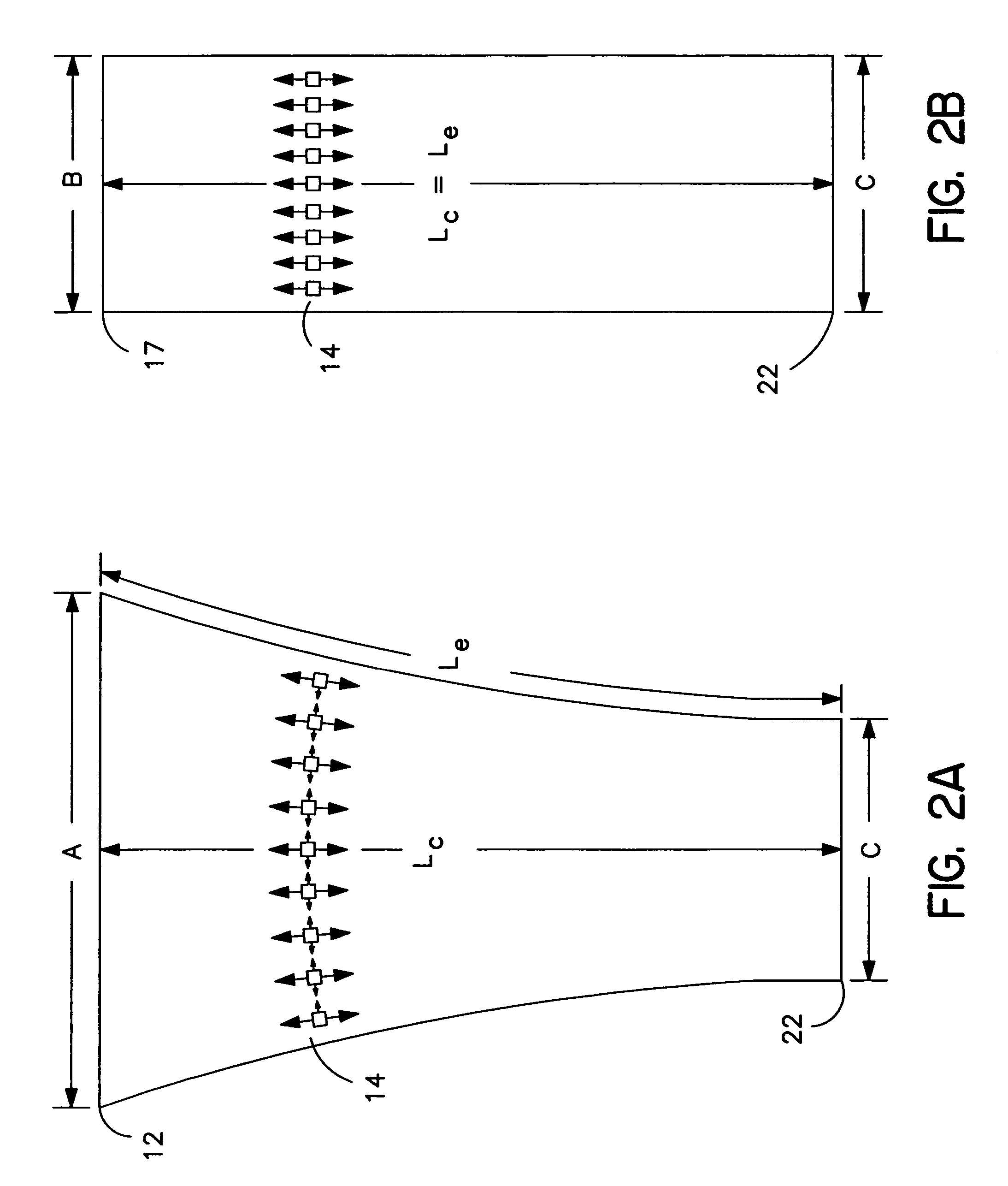 Process for making necked nonwoven webs having improved cross-directional uniformity