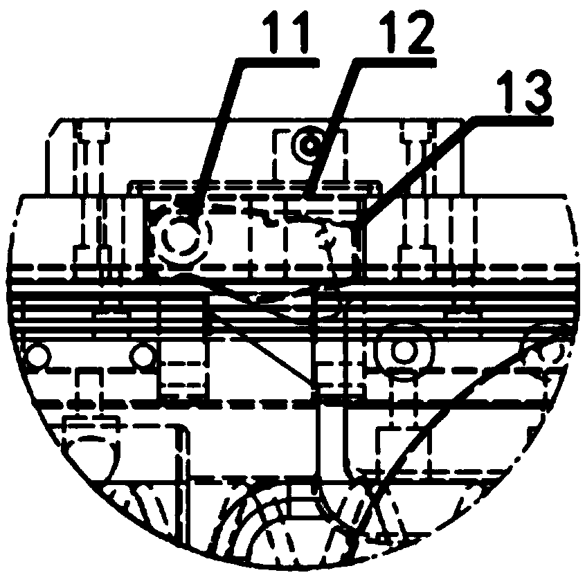 Mechanical arm capable of clamping in rotary mode