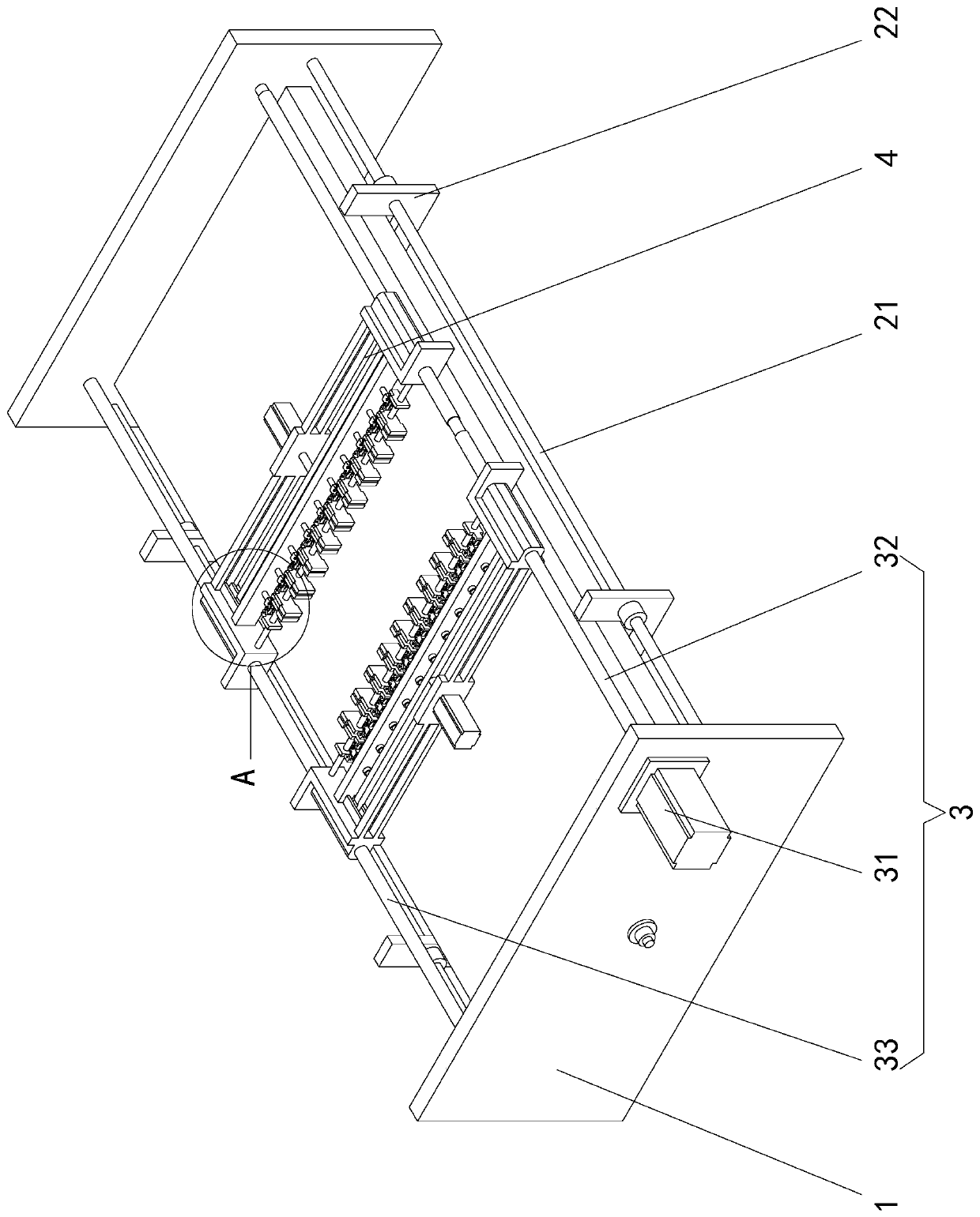 Low-density honeycomb plate sandwich manufacturing and stretching forming device and treatment method thereof