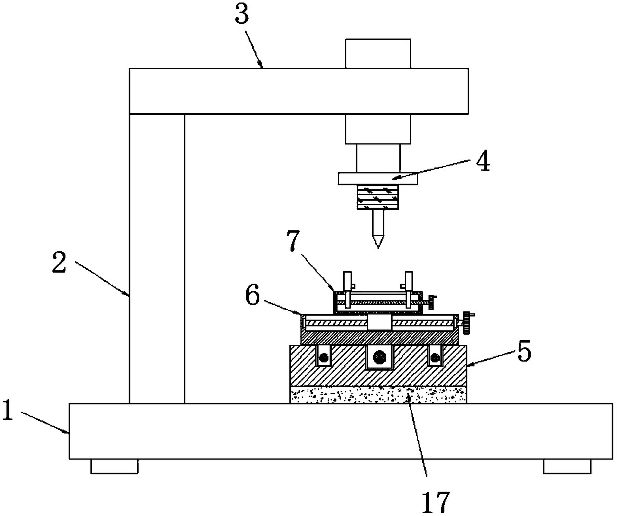 Perforating machine