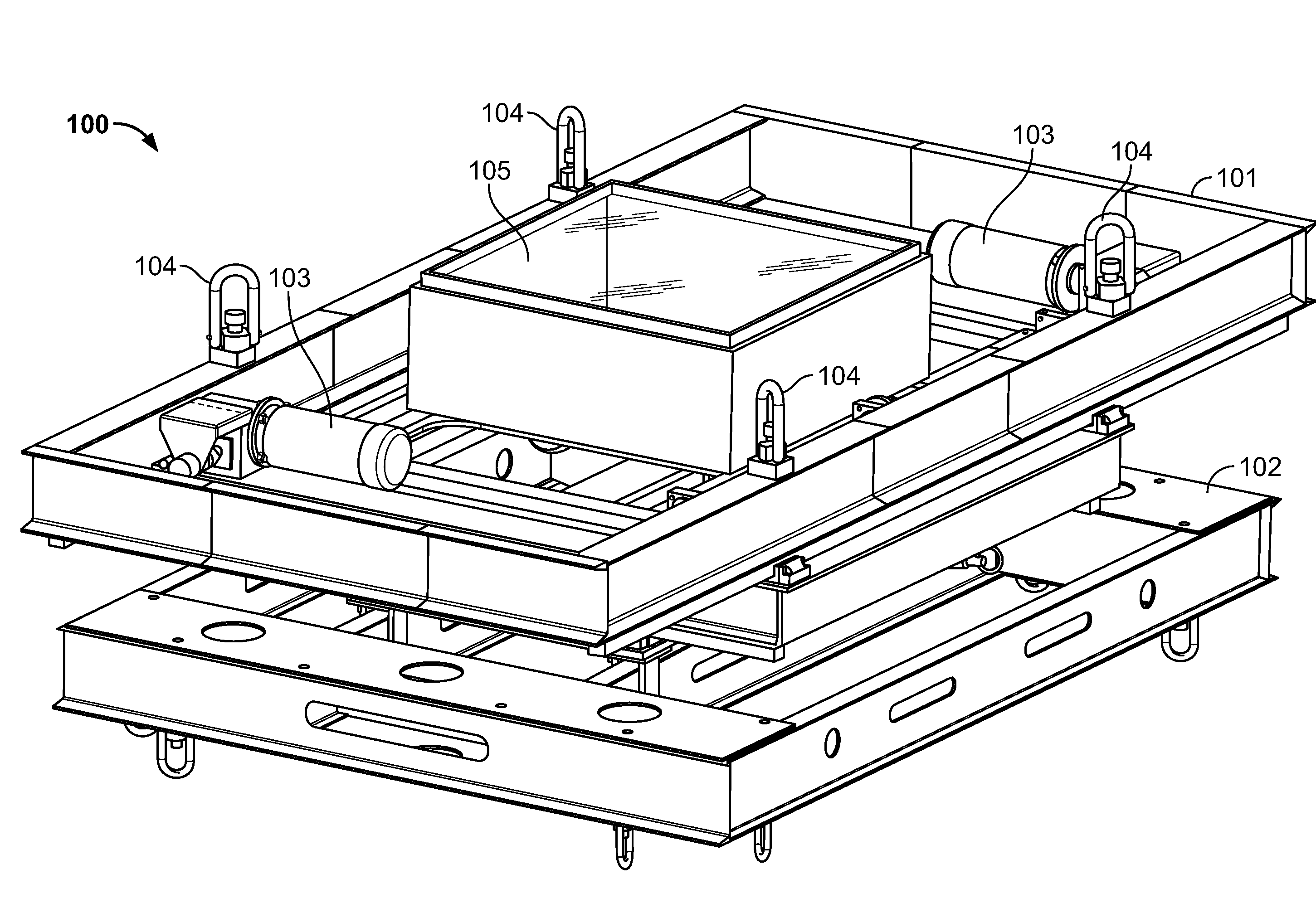 Self-adjusting load bar