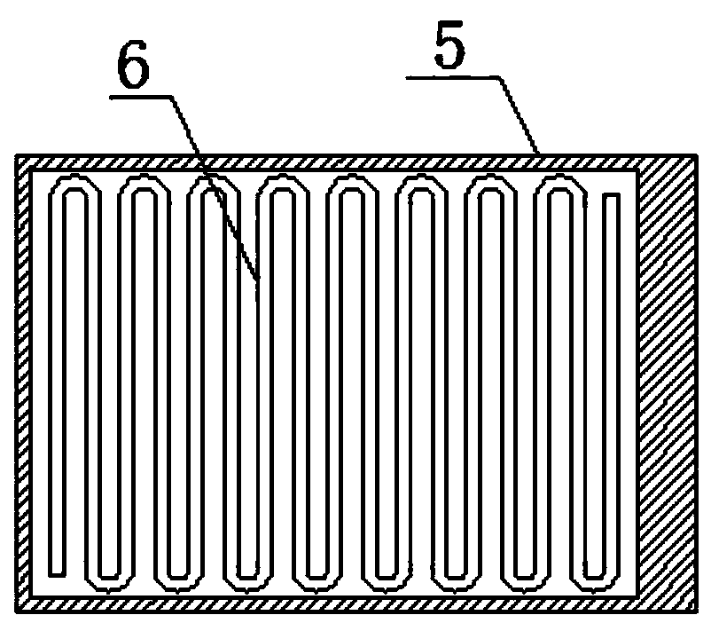 Cooler for heat dissipation of transformer