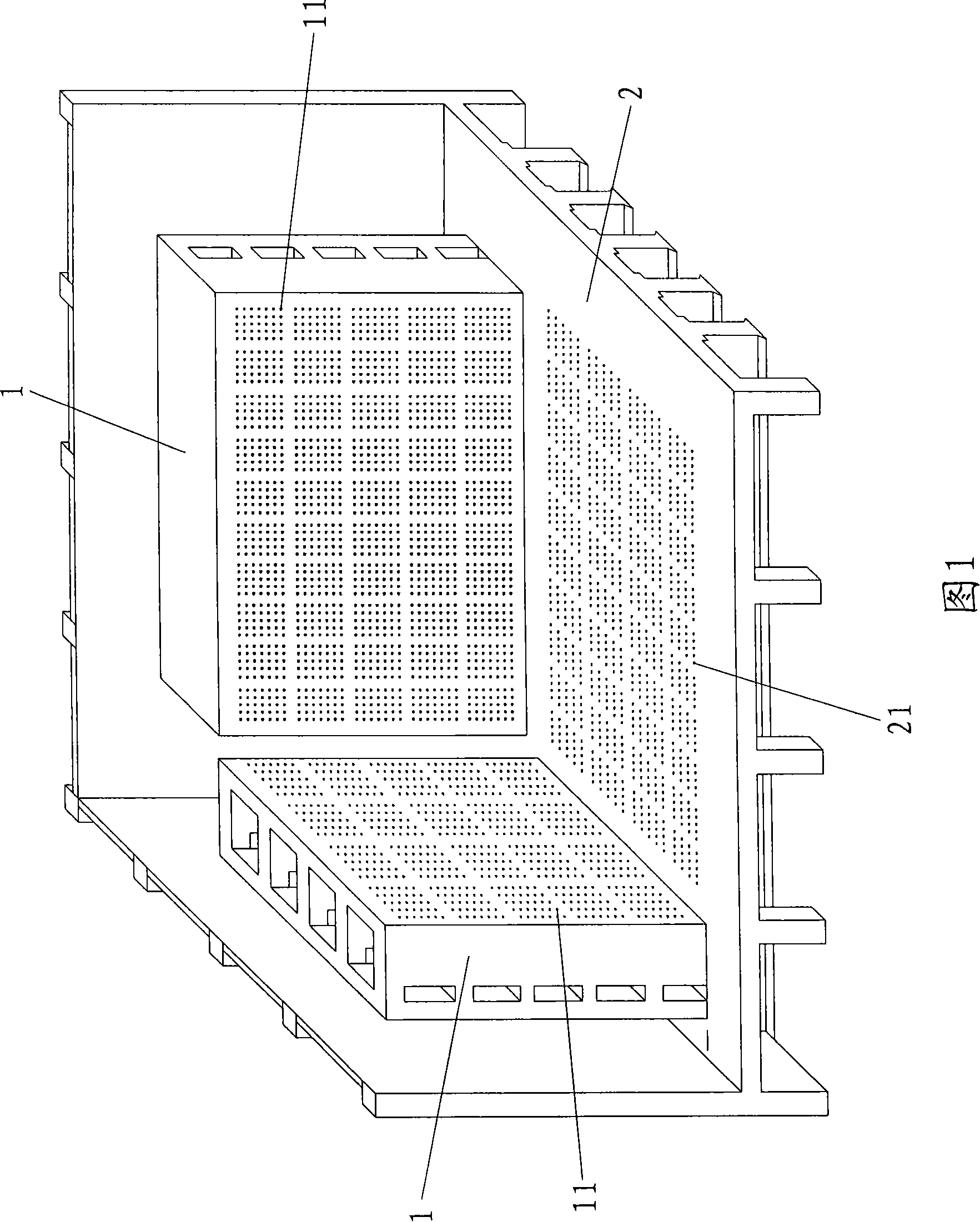 Construction method of inverse force wall and inverse force dado