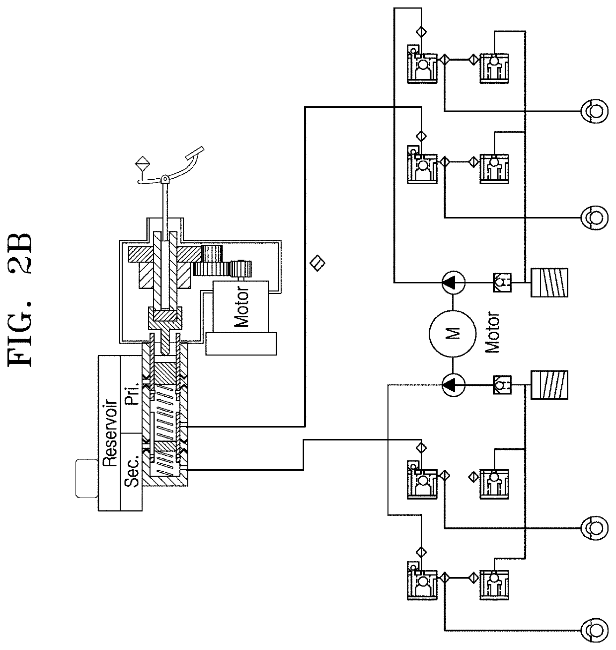 Apparatus for braking using electric booster and control method thereof