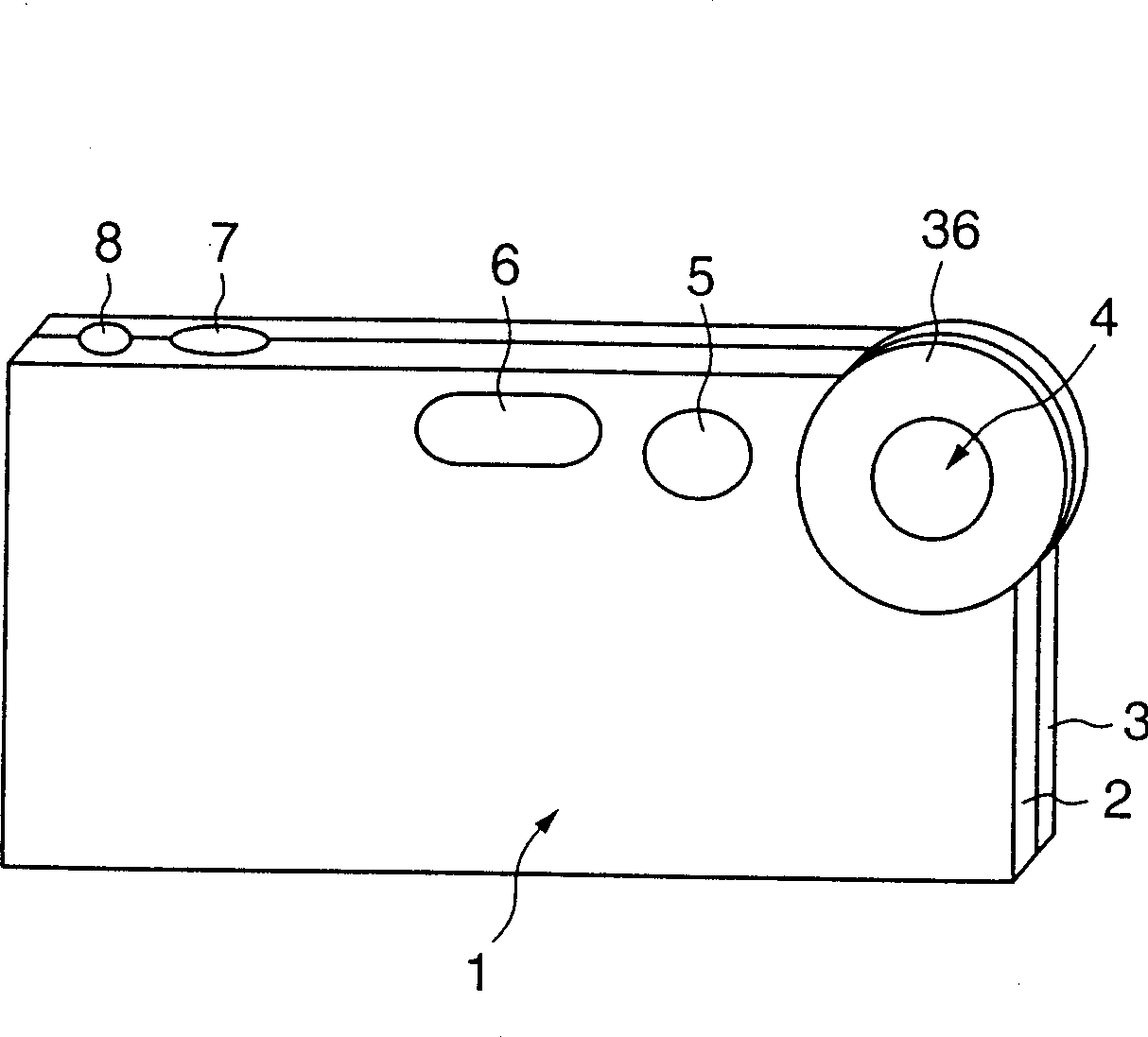 Camera device and camera lens