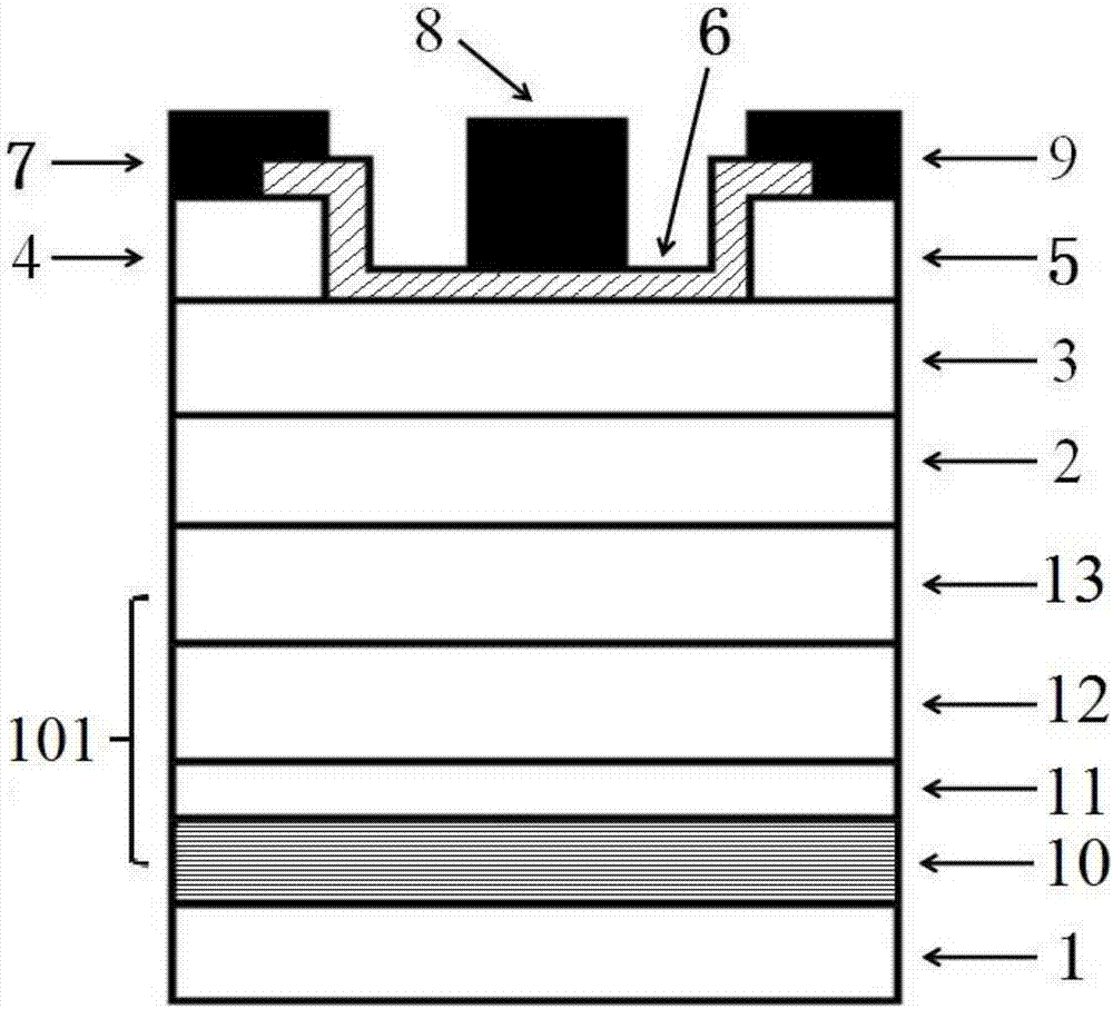 Ga2O3-baesd metal oxide semiconductor field effect transistor with good heat dissipation performance and preparation method thereof