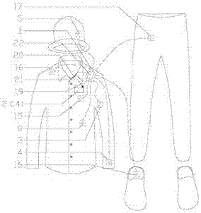 Body condition and behavior monitoring and warning system