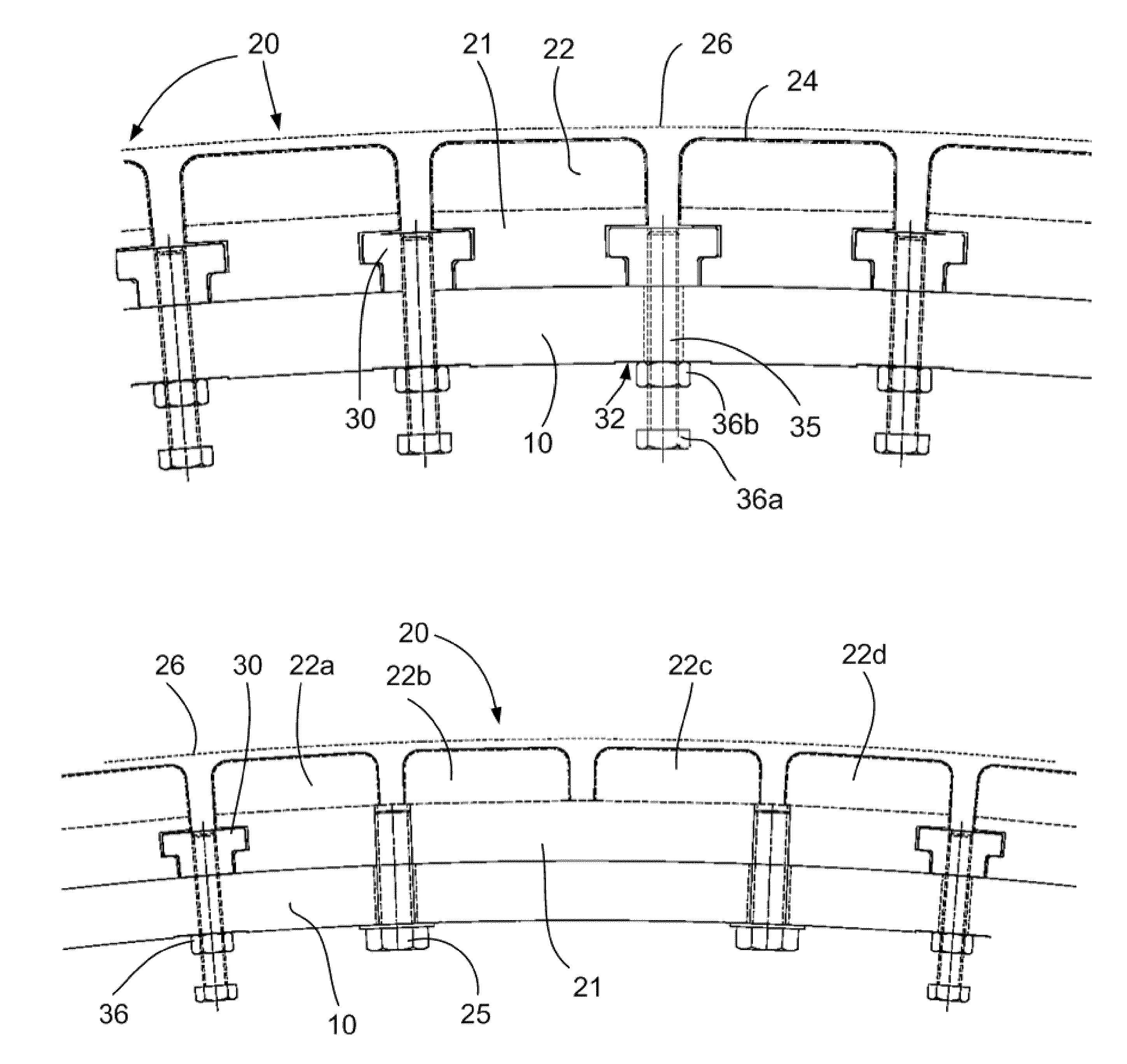 Generator rotor, assembly method and related insertion tool