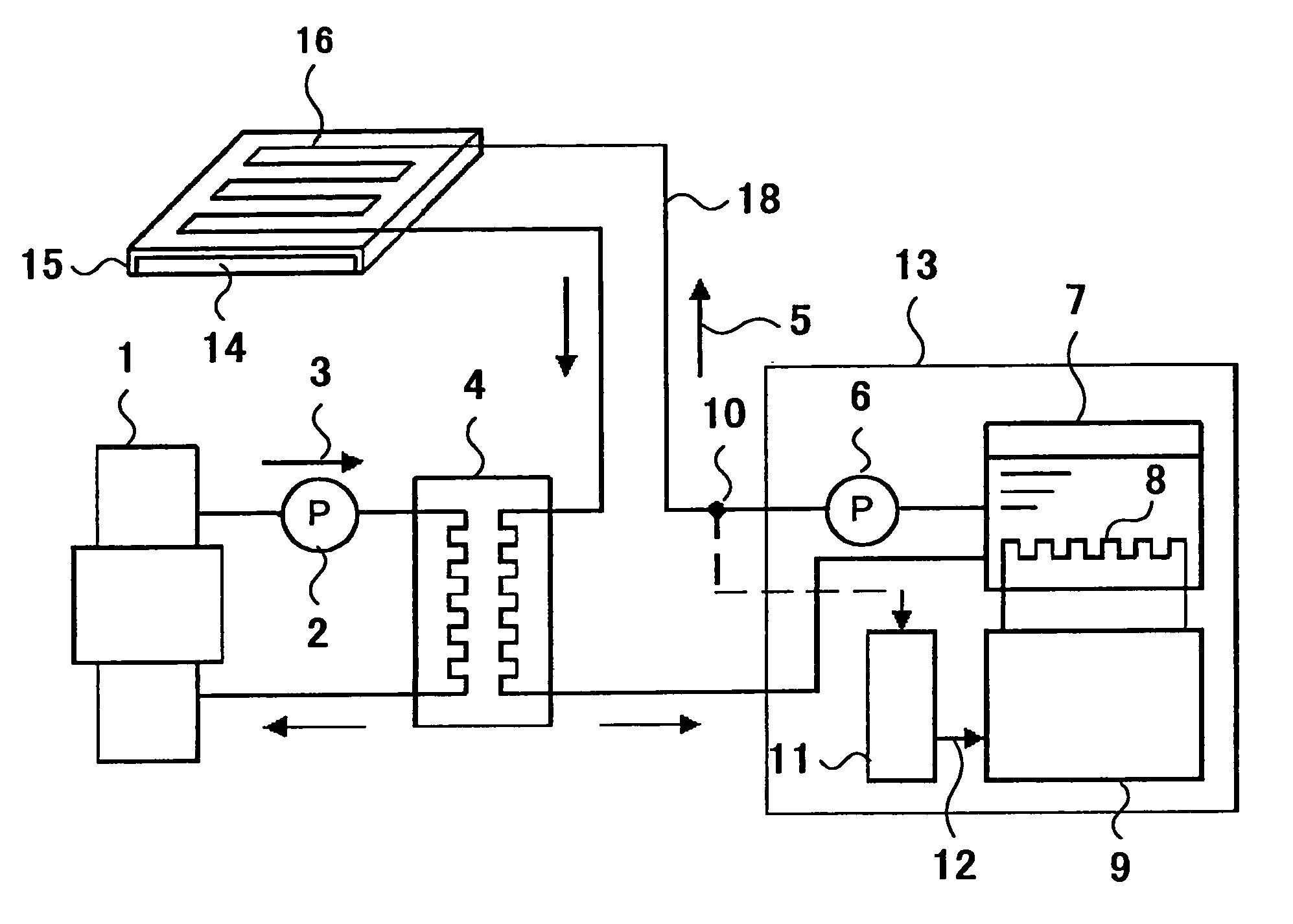 X-ray diagnosis apparatus having a common cooler