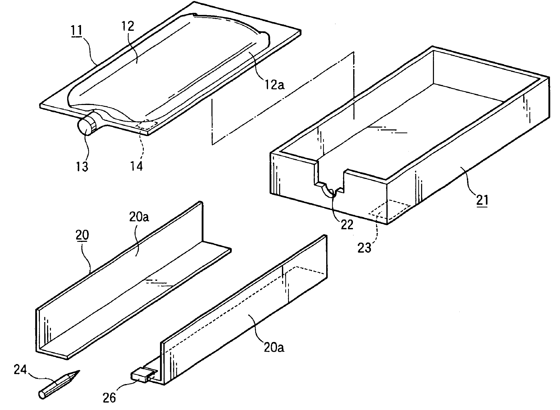 Ink bag recording apparatus incorporating the same