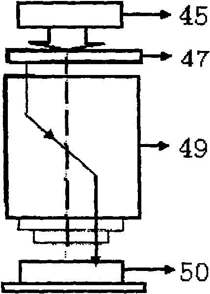 Silicon wafer stage double-stage exchange system by adopting air-floatation planar motor