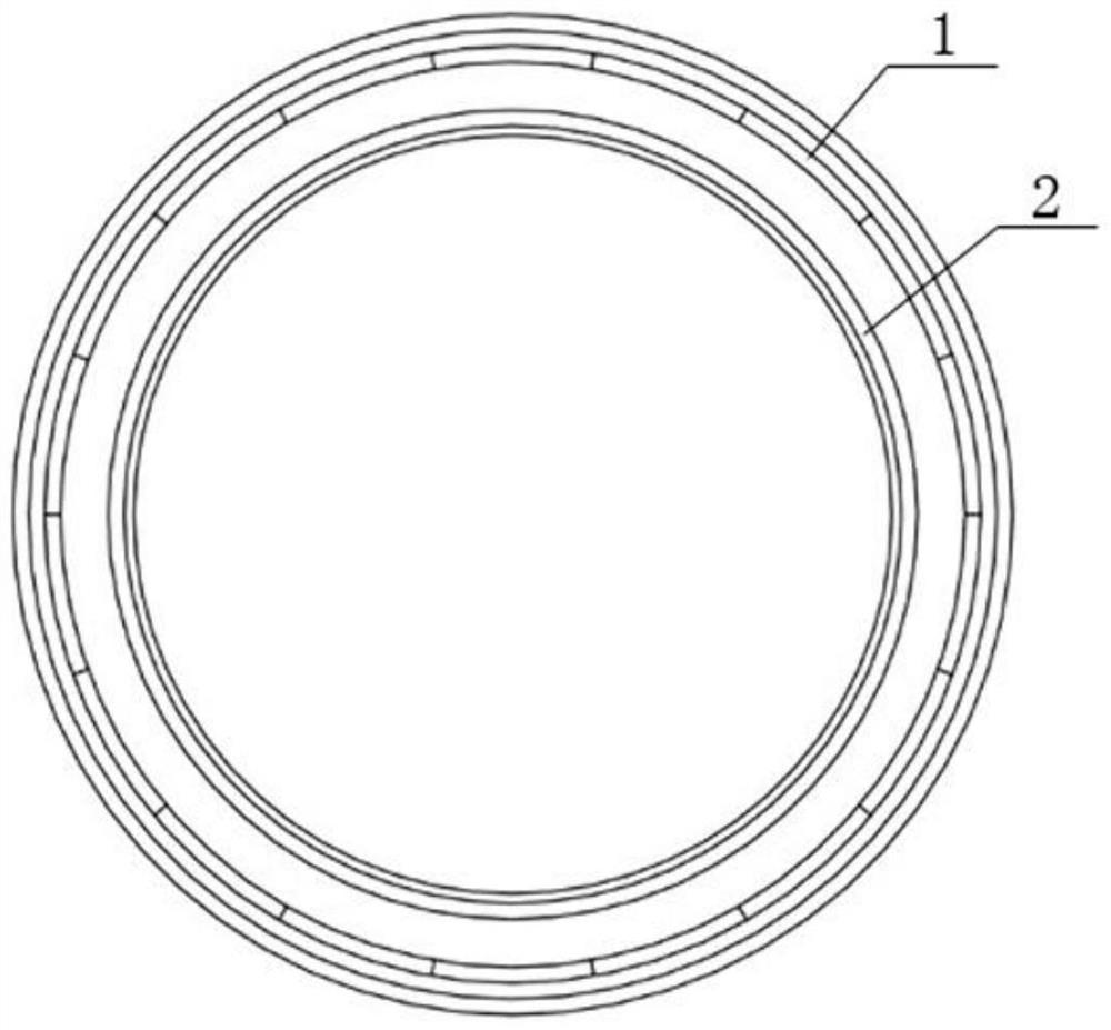 Vacuum brazing method for dissimilar metal of concrete machinery