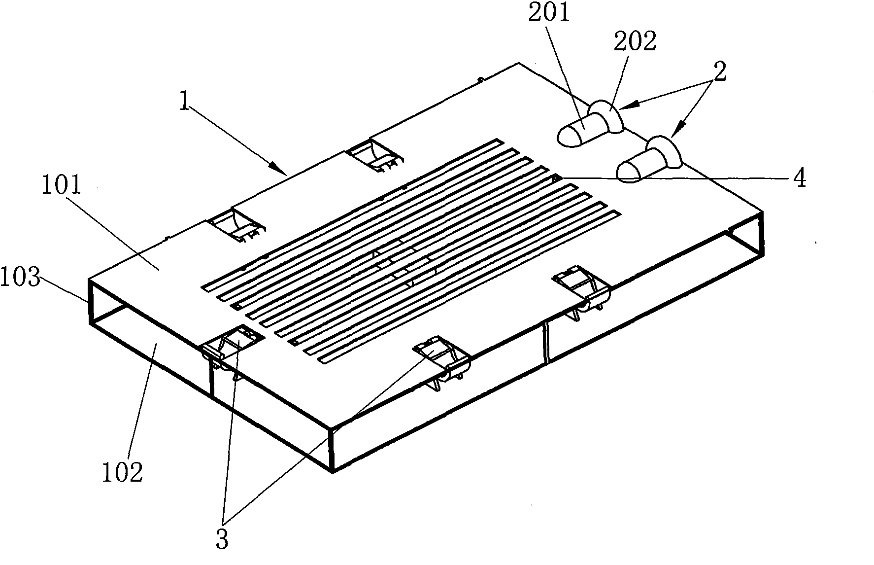 Underwater guide capture device of remote-operated vehicle