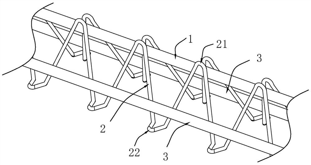 Fabricated integrated house steel bar truss floor support plate and assembling method