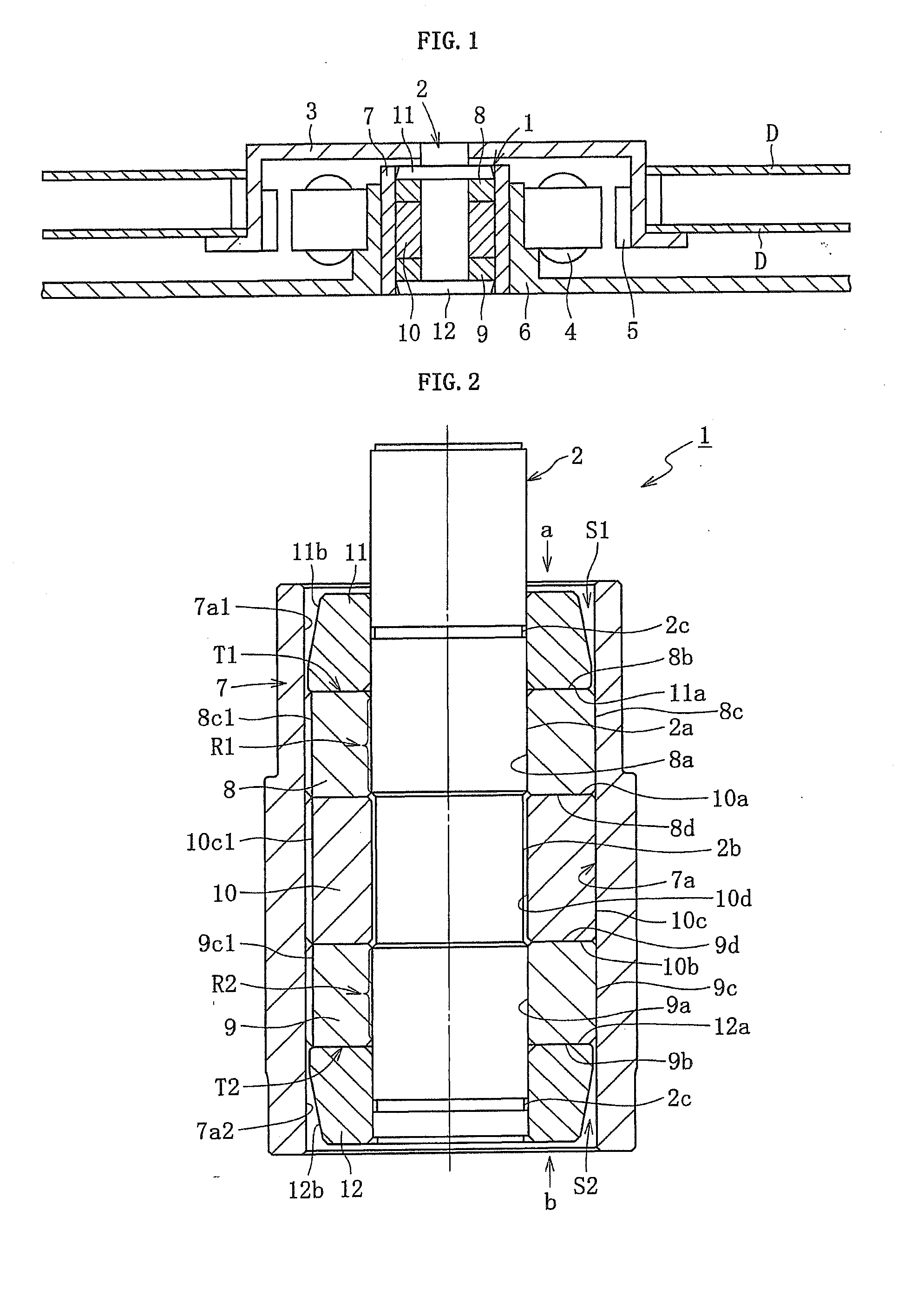 Fluid bearing device