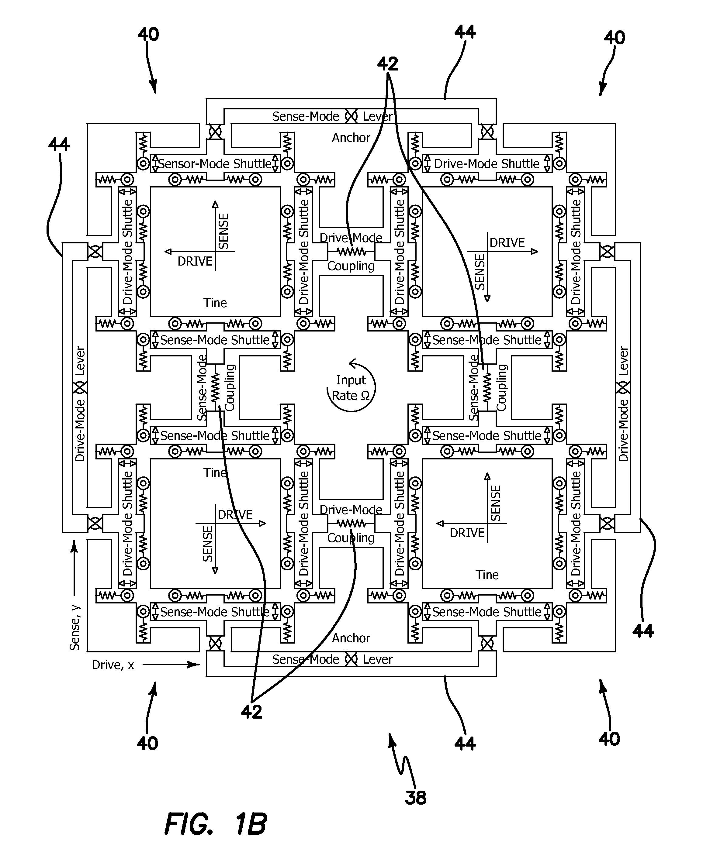 Micromachined tuning fork gyroscopes with ultra-high sensitivity and shock rejection