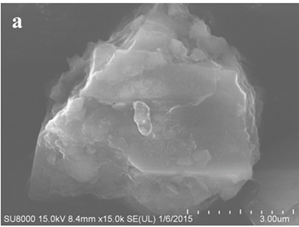 Large-specific surface area graphite-phase carbonitride photocatalyst and application thereof in photocatalytic degradation reaction of TCP and photocatalysis reaction for hydrogen production