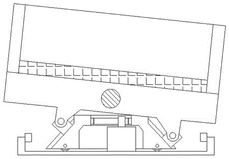 Material vibration device convenient to maintain