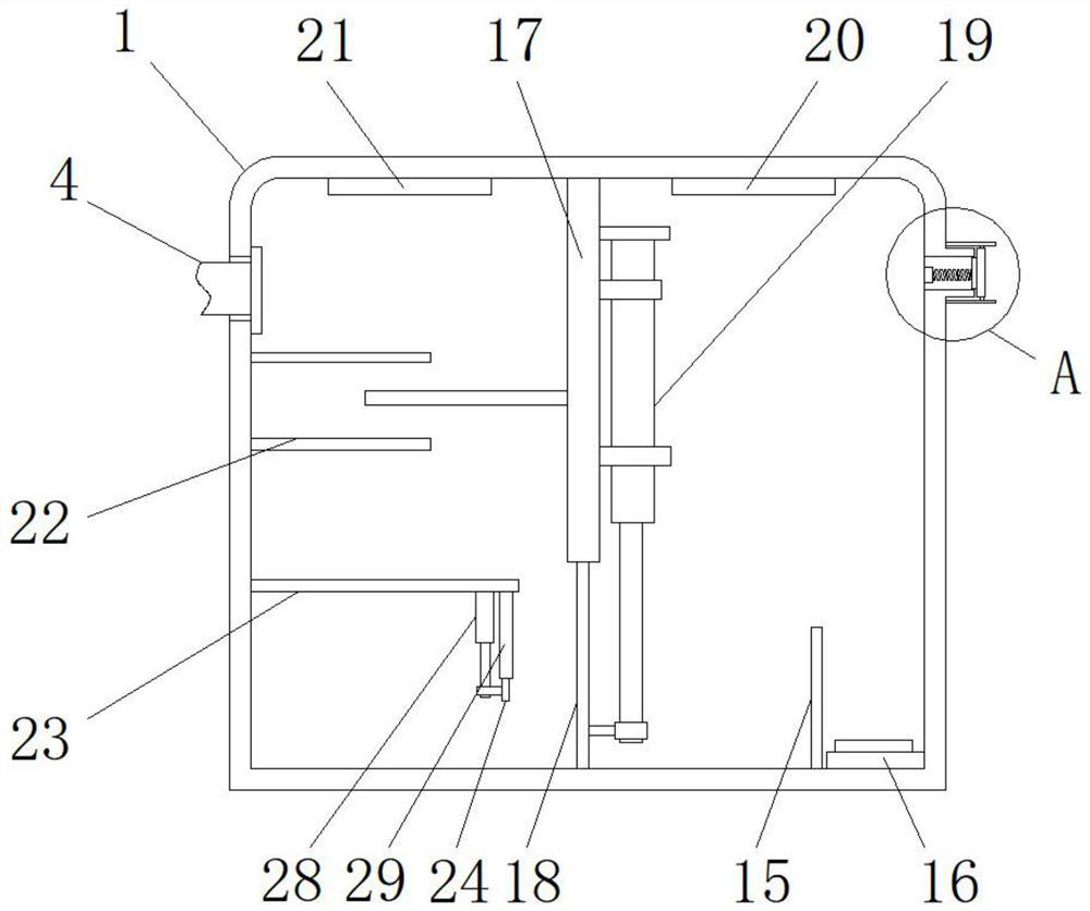 An air quality measurement and control device for a leukemia model nursing ward