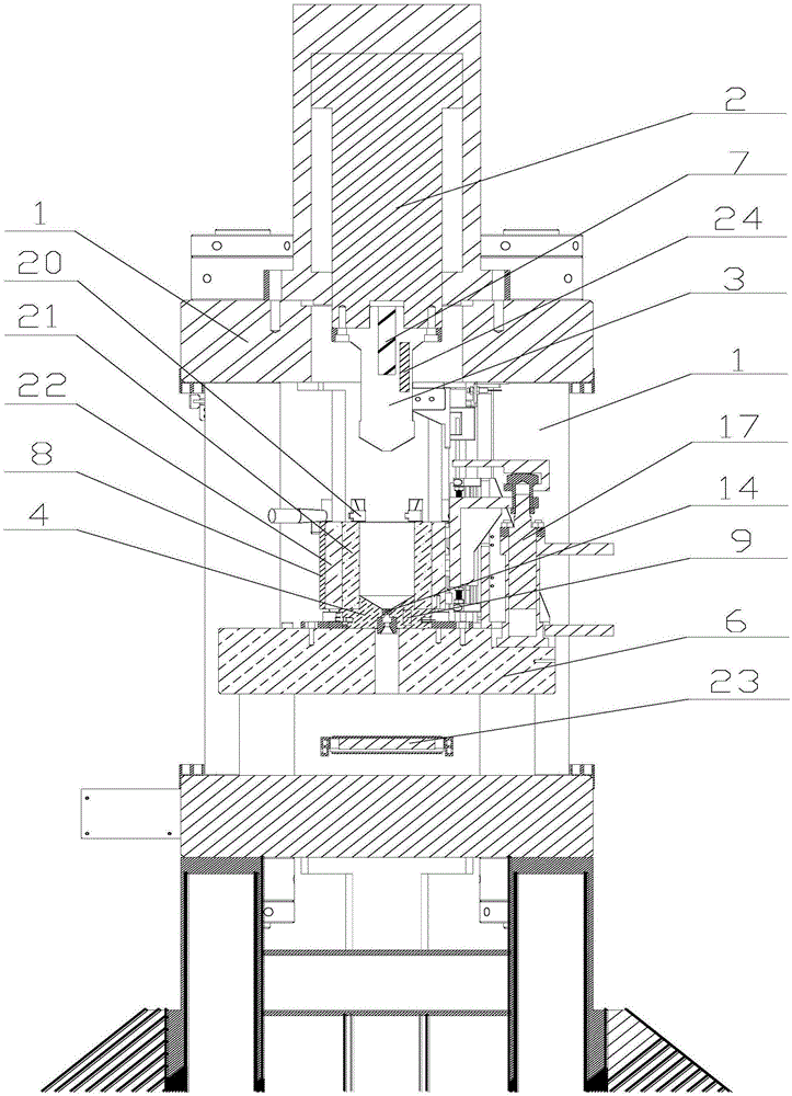 Ballpoint pen ballpoint extruding device