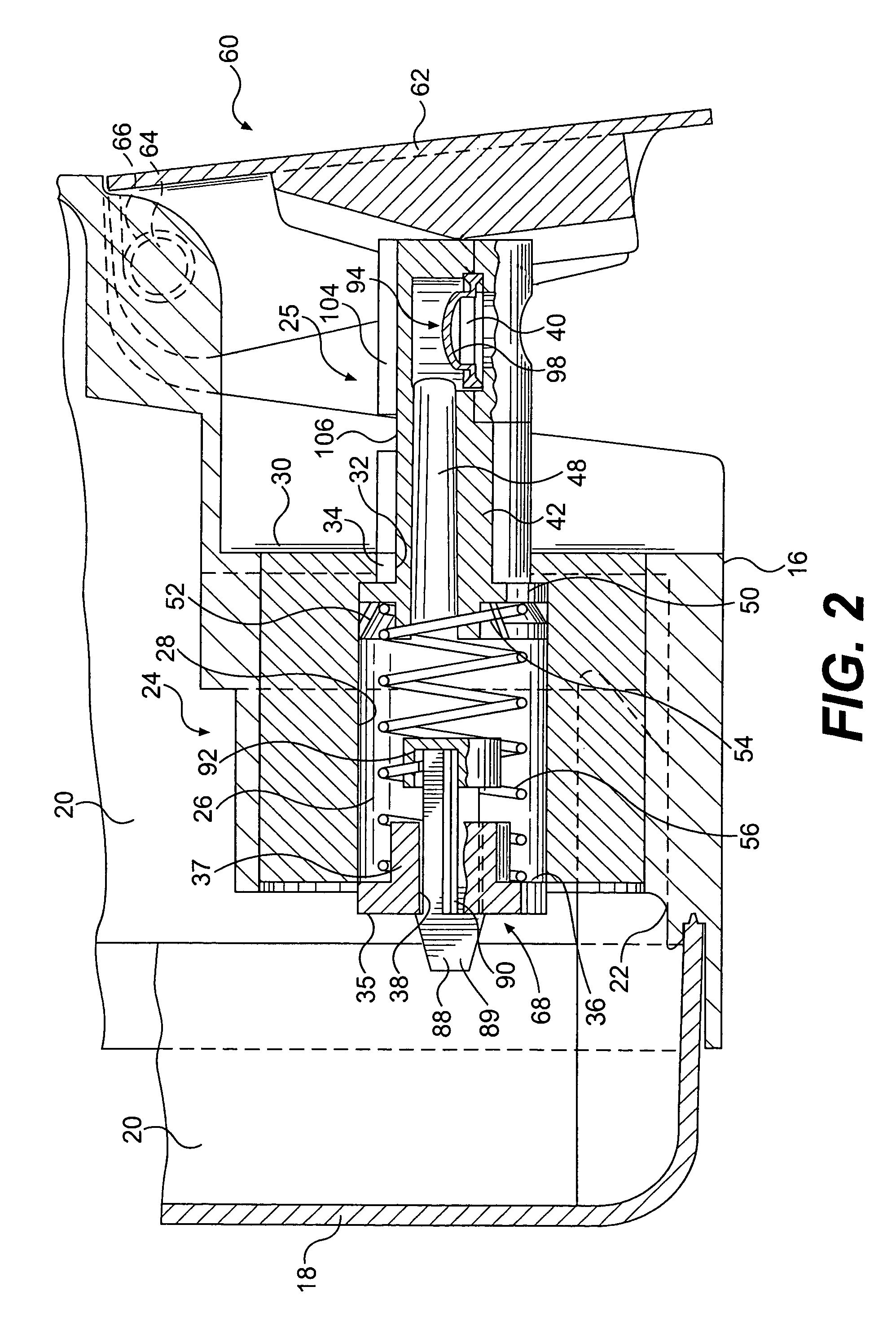 Viscous liquid dispenser having leak prevention device