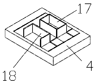 Paper box automatic forming device used for automatic labelling and boxing assembly line