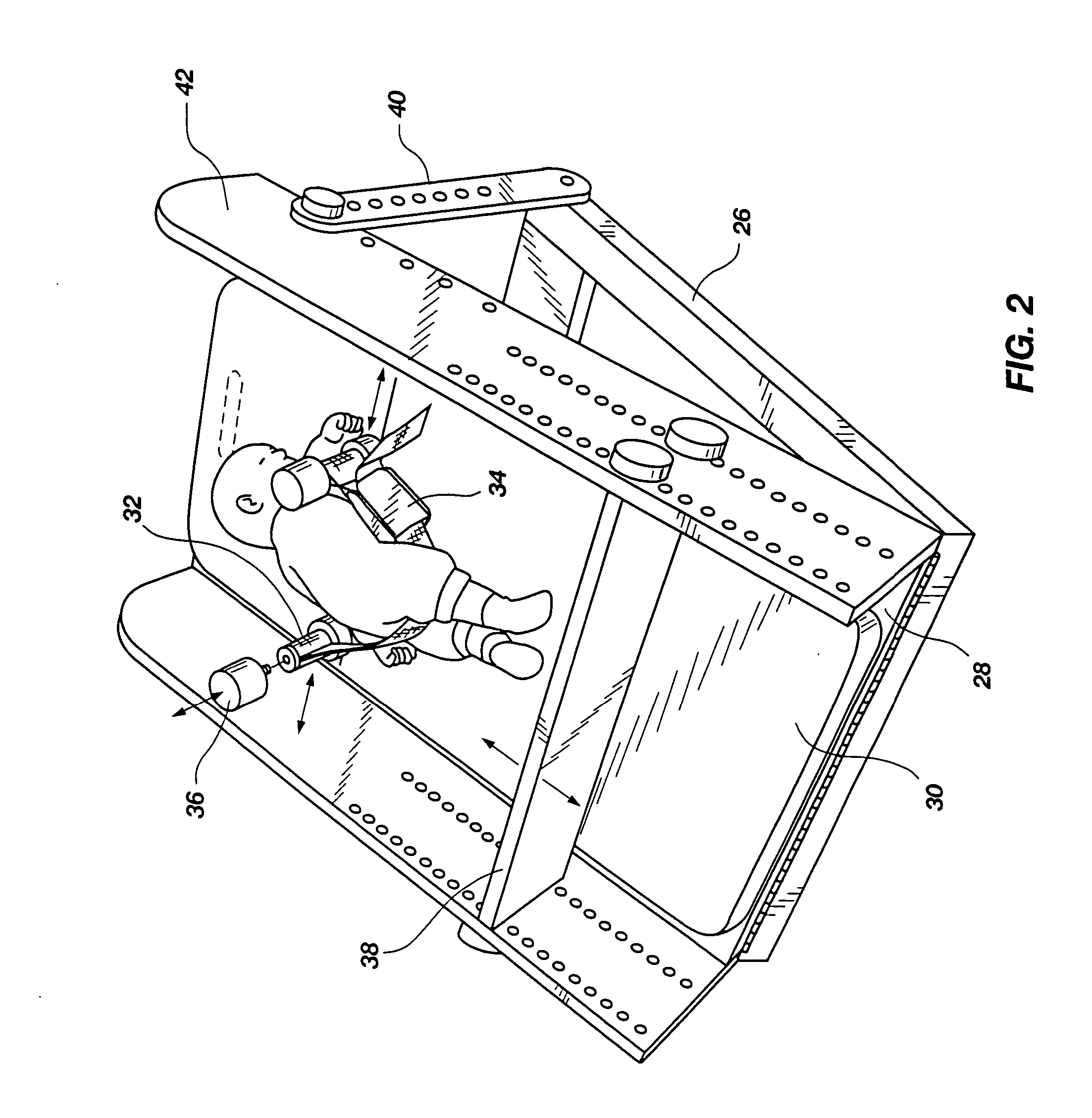 Infant reflux mattress suspense system and bed