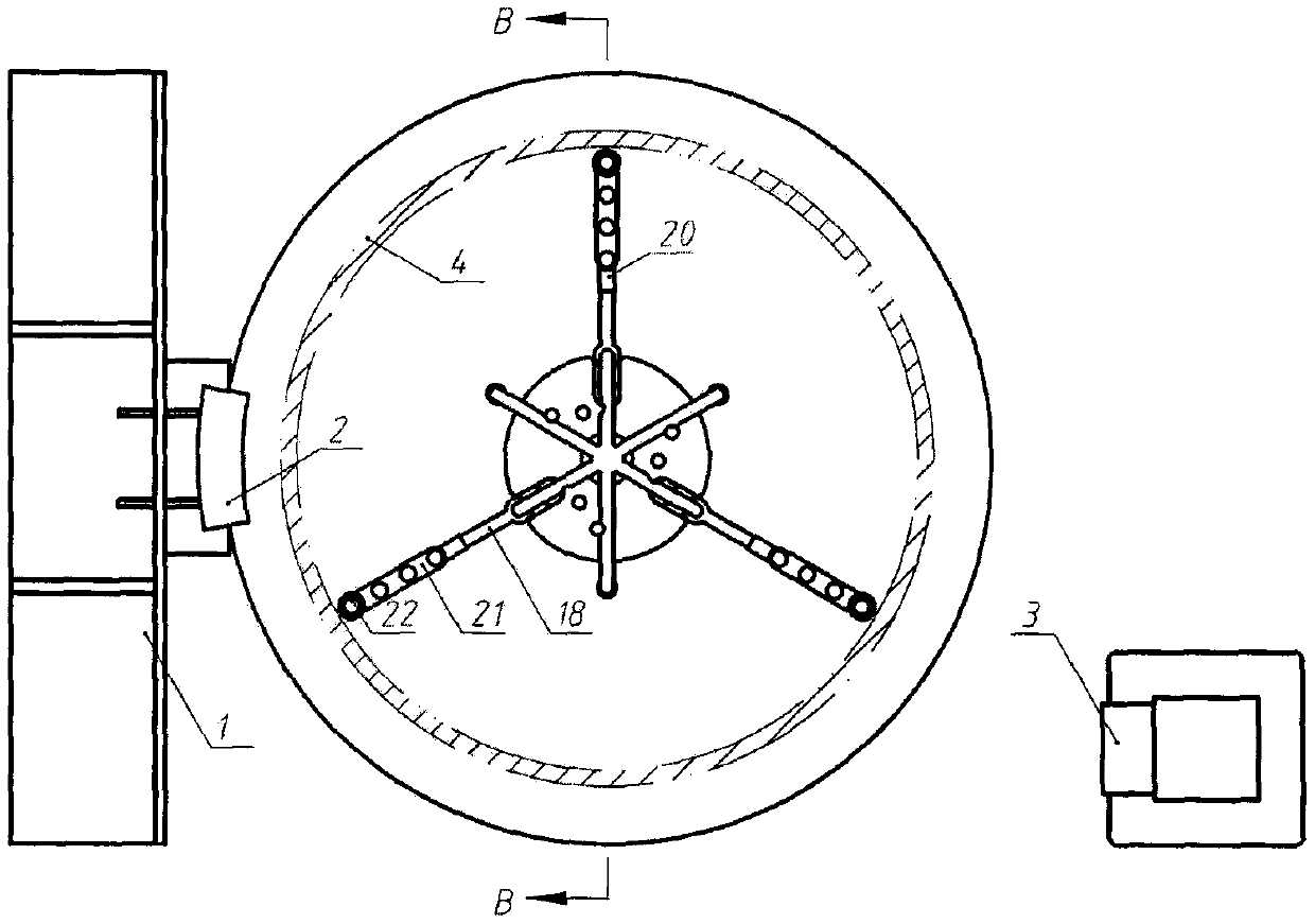 Automobile hub rim detection bench