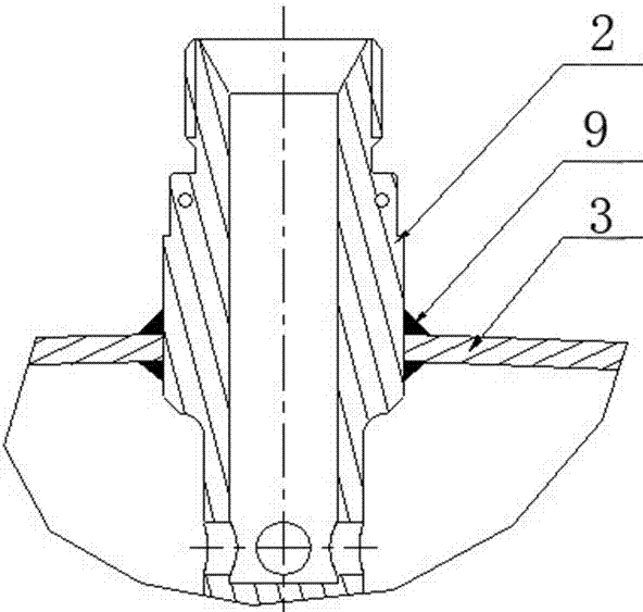 Method for welding minor-diameter nozzle and aluminum alloy thin-walled structure