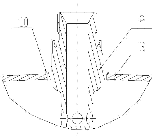 Method for welding minor-diameter nozzle and aluminum alloy thin-walled structure