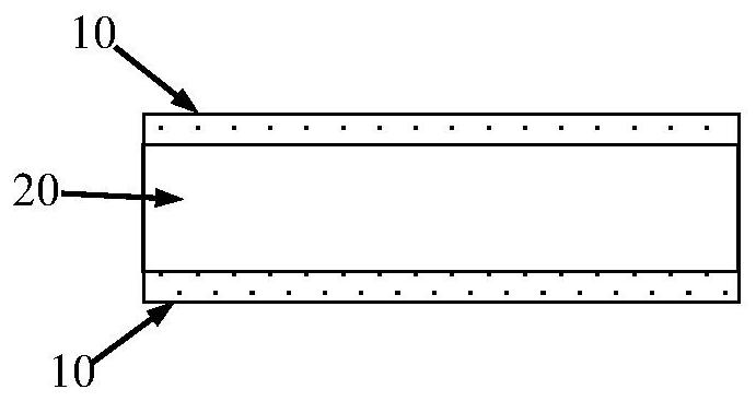 Halogen perovskite single crystal x-ray detector and preparation method thereof