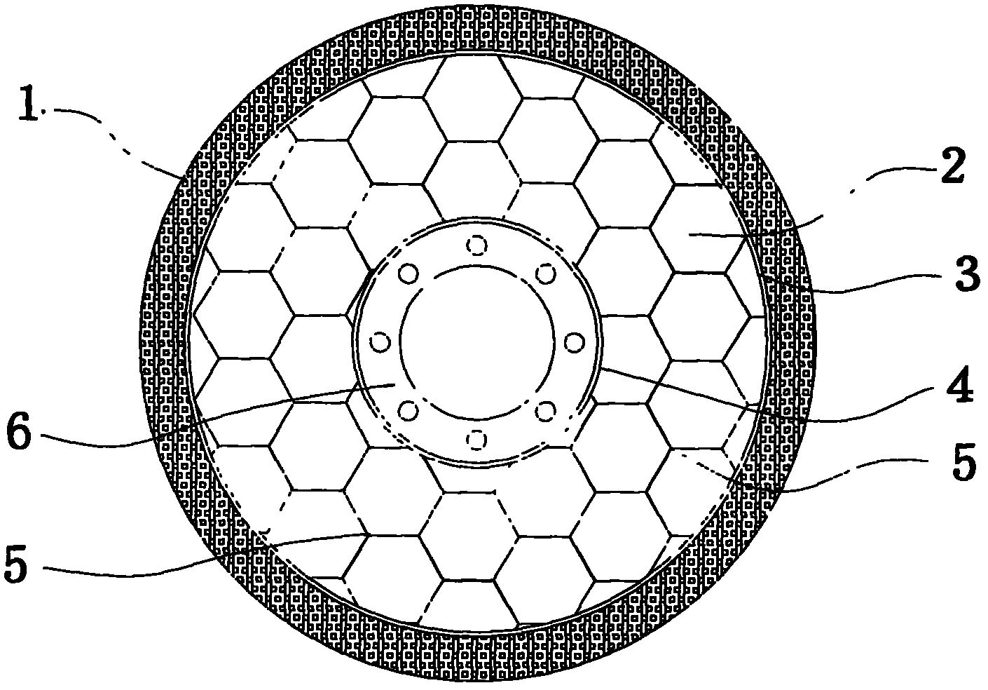 Bionic cellular tire