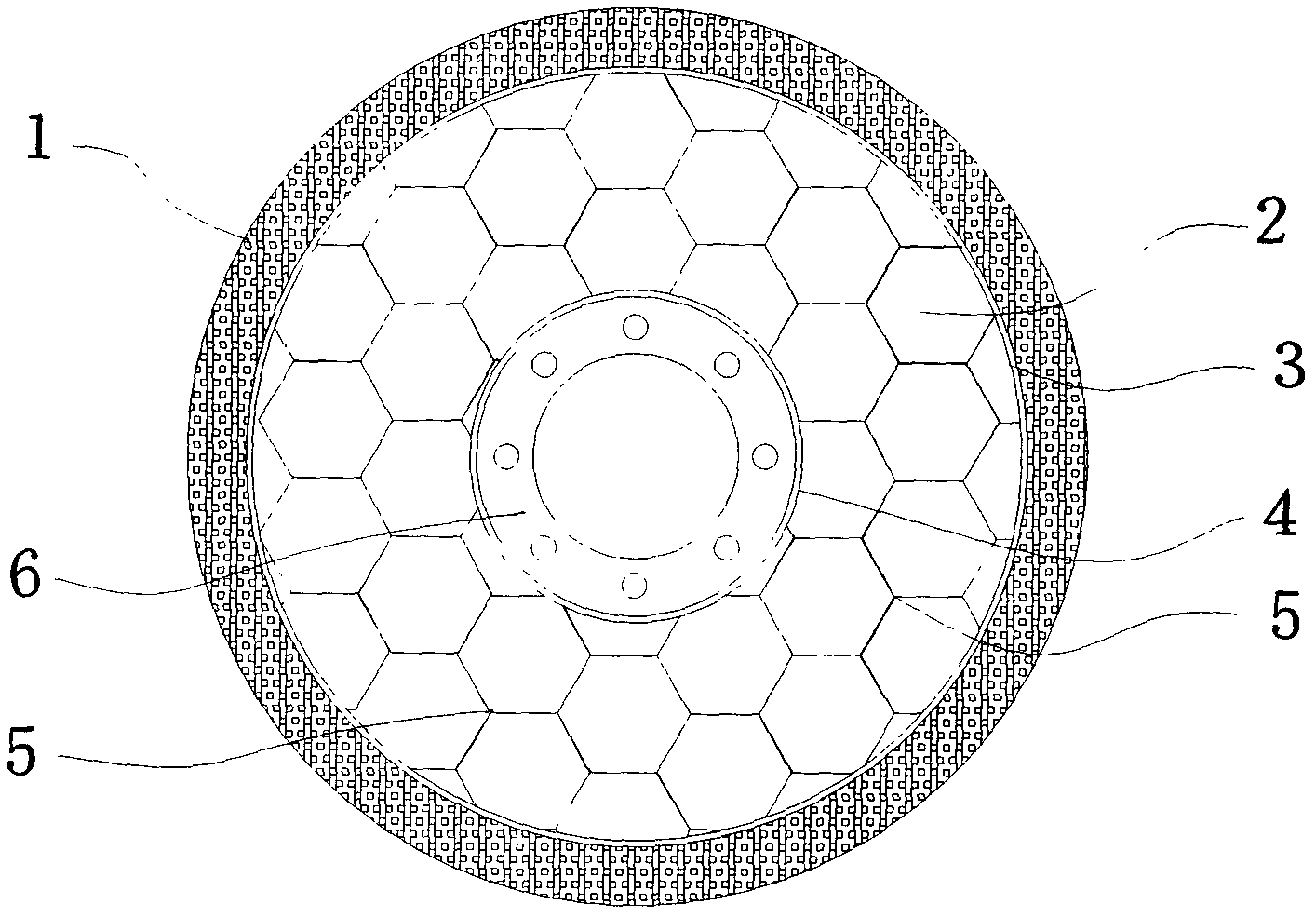 Bionic cellular tire