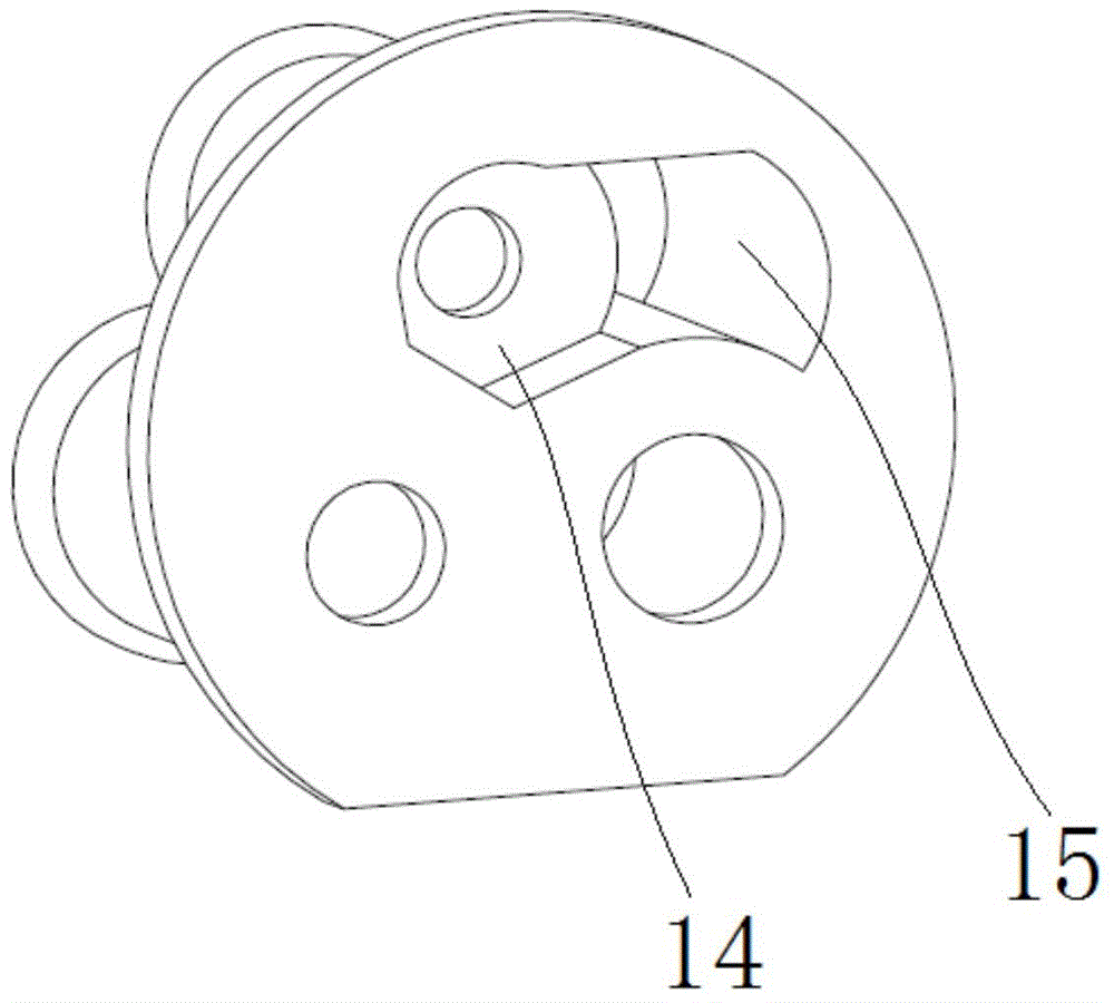 Exhaust bearing block, screw compressor and air conditioning unit