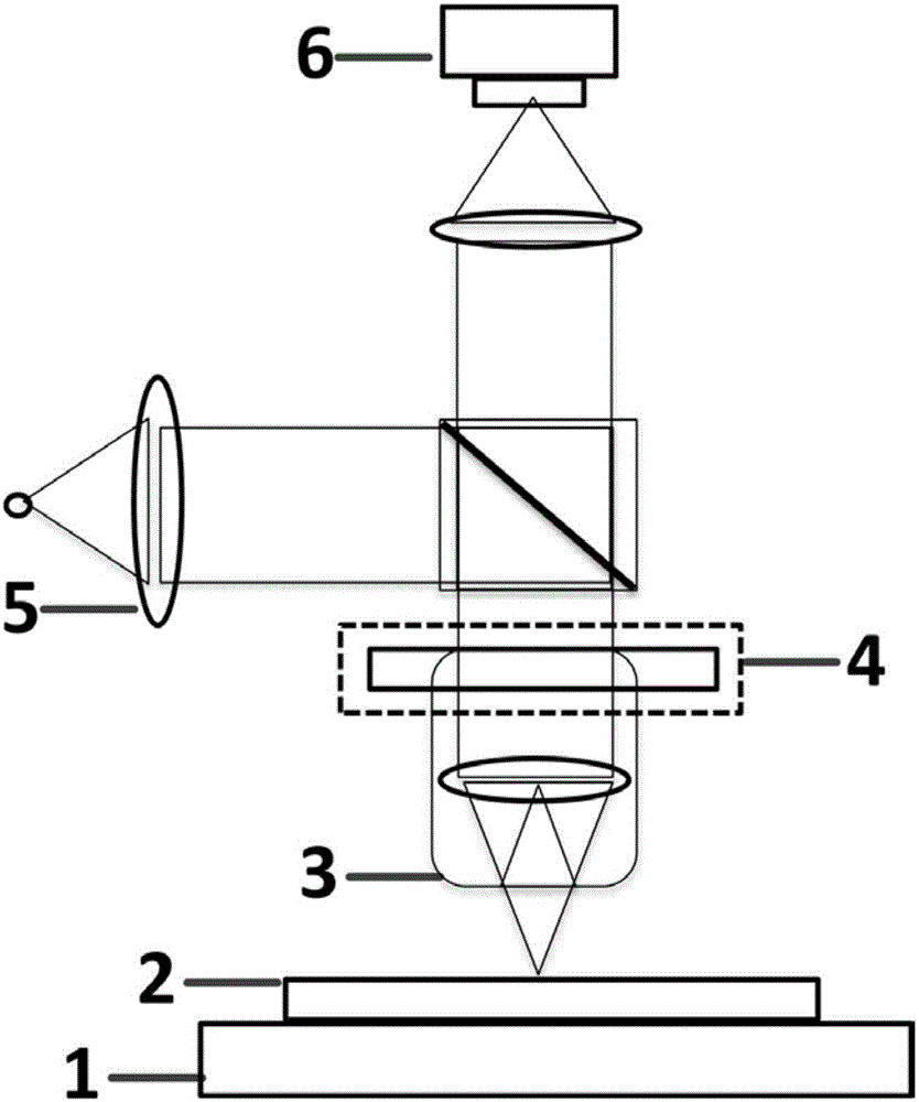 Method for detecting interference shape of broadband spectrum based on longitudinal phase splicing