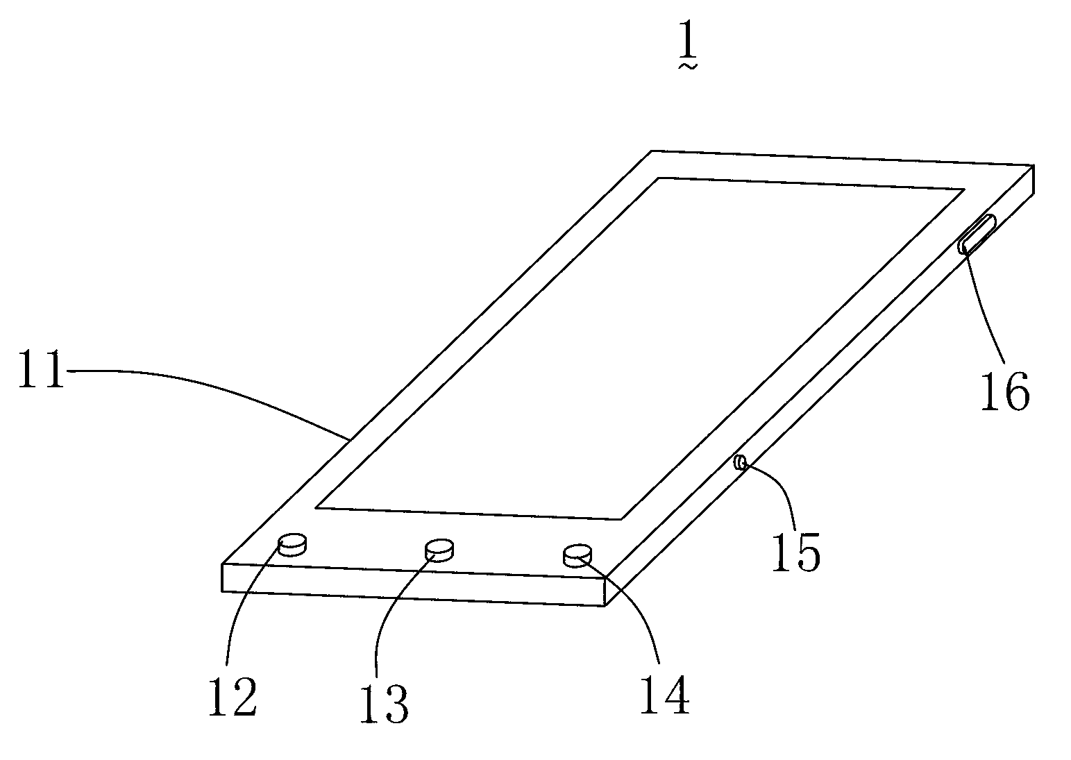 Input system and mobile equipment input method using input system