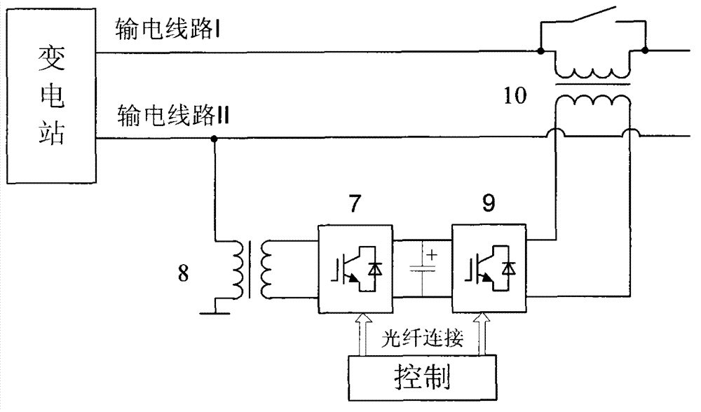 Interline power flow controller based on modular multi-level converter structure