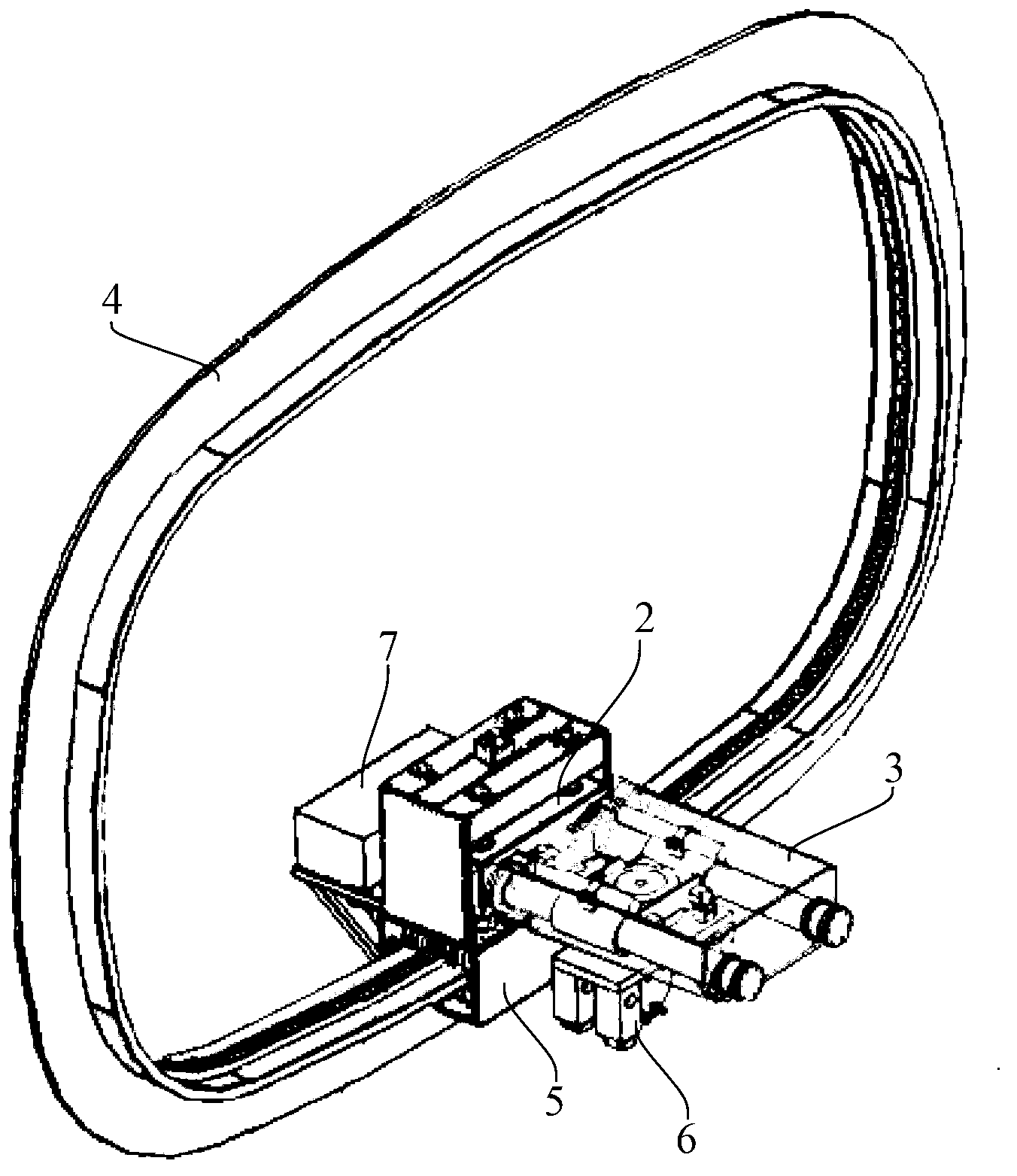 Special-shaped cross-section shield segment erector