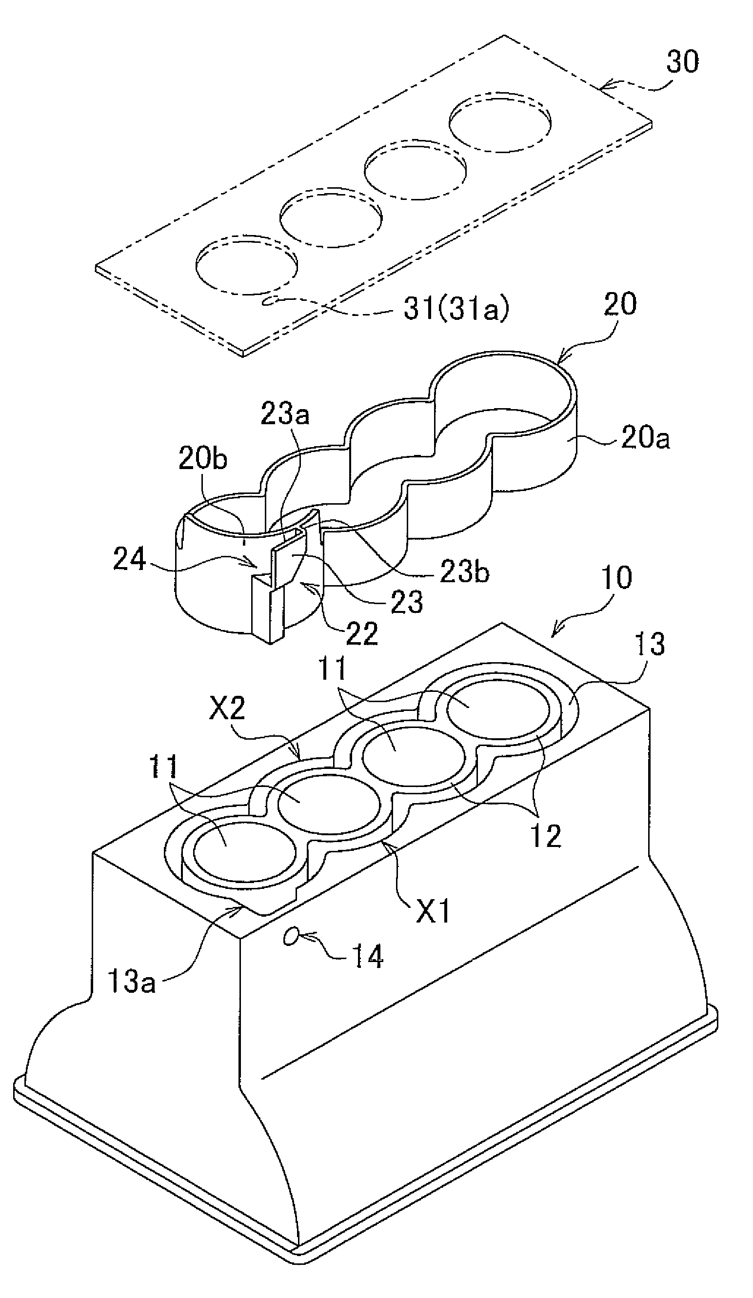 Cooling structure of internal combustion engine